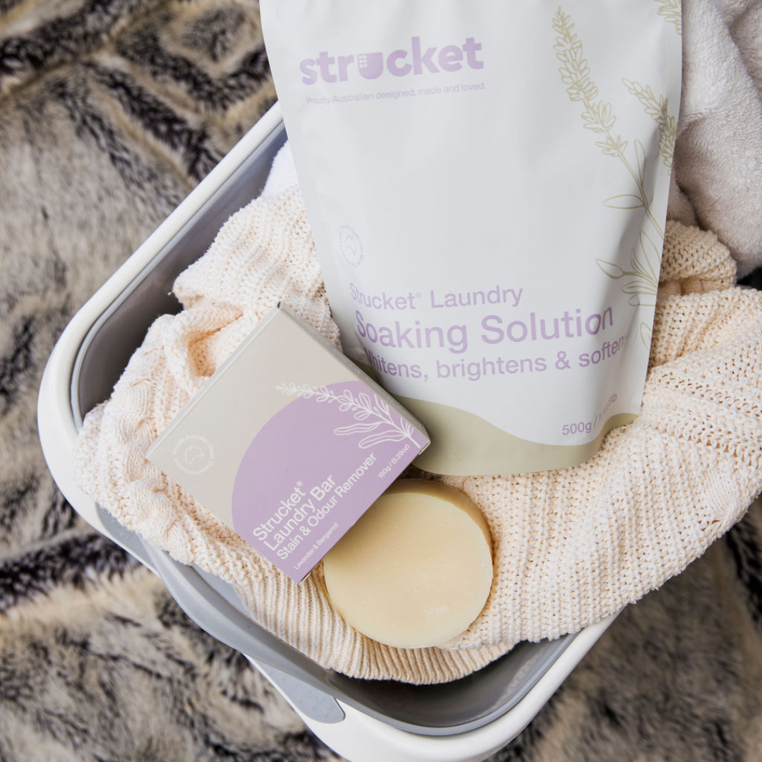 Strucket Bundle - 19L + Laundry Bar + Soaking Solution - Strucket