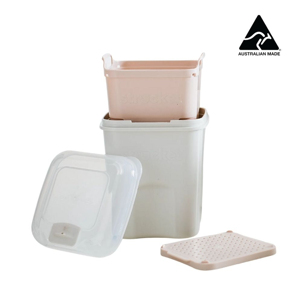 Strucket 1L Teenie Strainer Container - Strucket