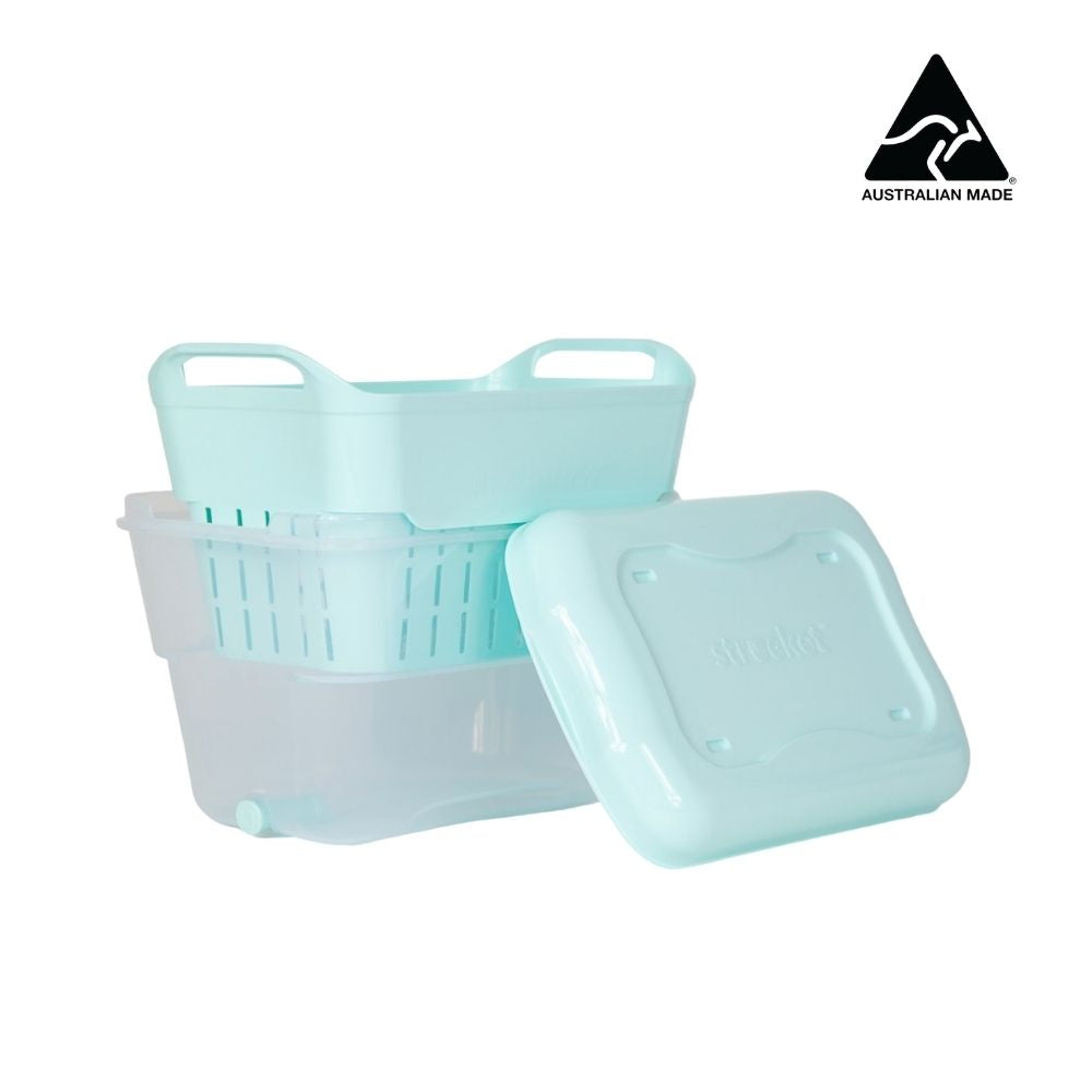 Strucket 4.5L Mini Strainer Bucket with Lid - Strucket
