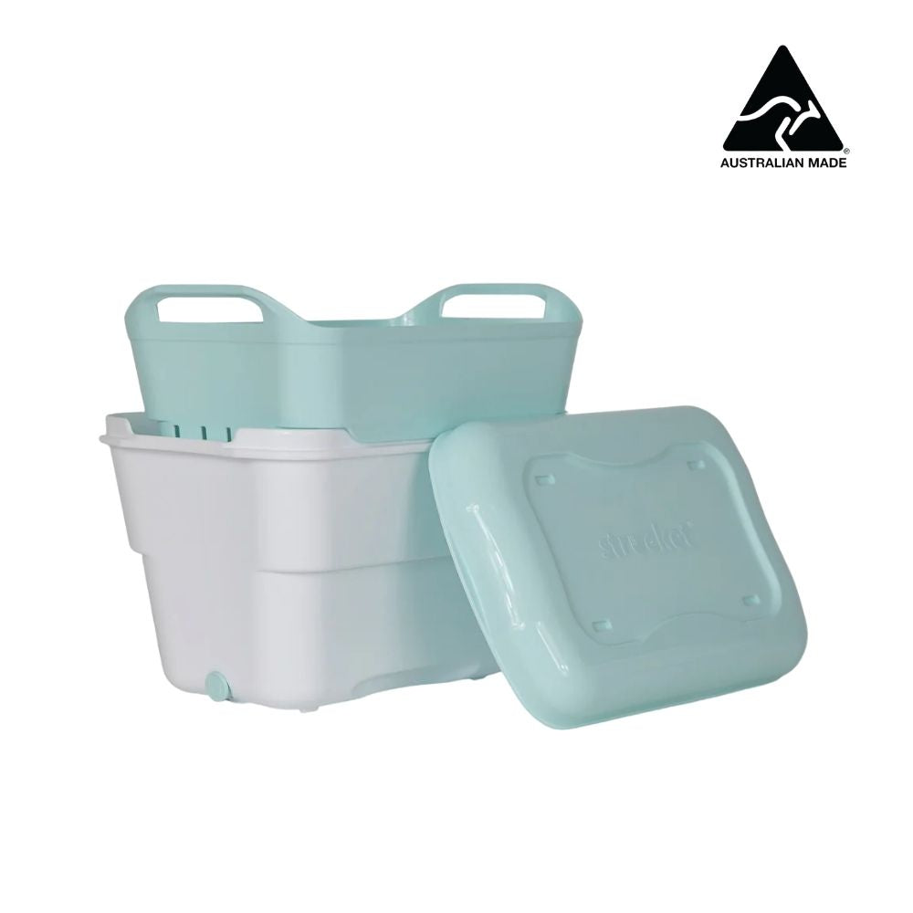 Strucket 4.5L Mini Strainer Bucket with Lid - Strucket