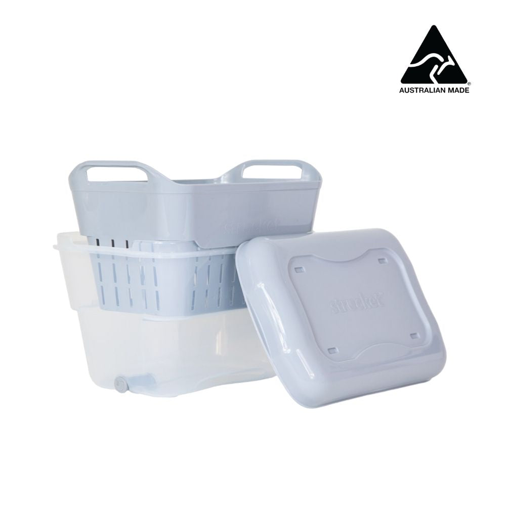 Strucket 4.5L Mini Strainer Bucket with Lid - Strucket