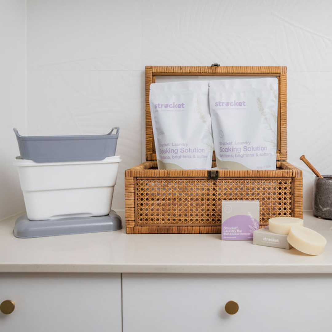 Strucket Bundle - Mini + Laundry Bar + Soaking Solution - Strucket