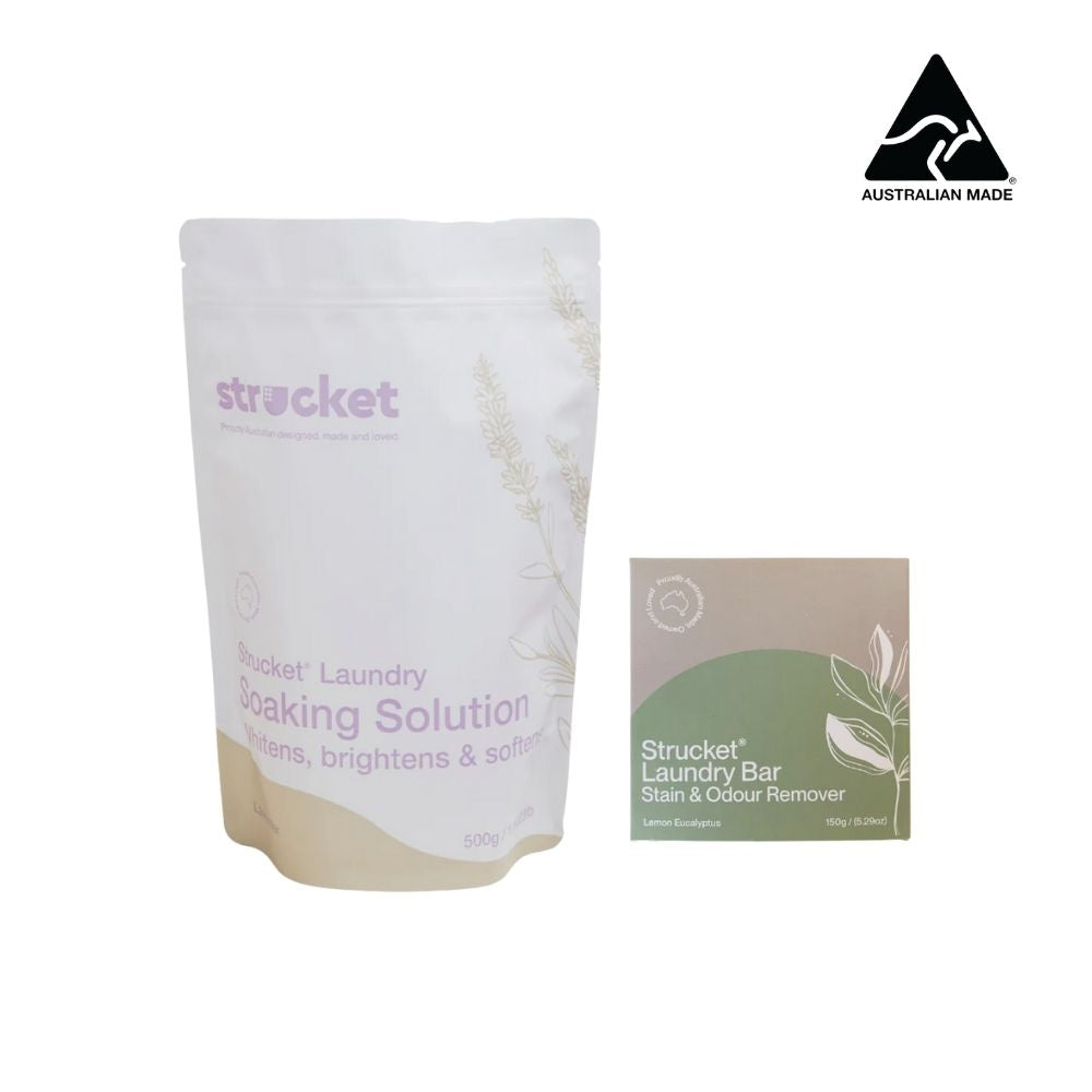 Strucket Bundle - Laundry Bar + Soaking Solution - Strucket