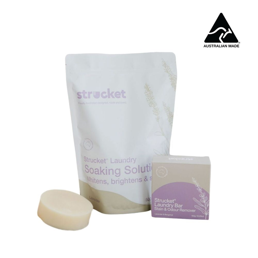 Strucket Bundle - Laundry Bar + Soaking Solution - Strucket