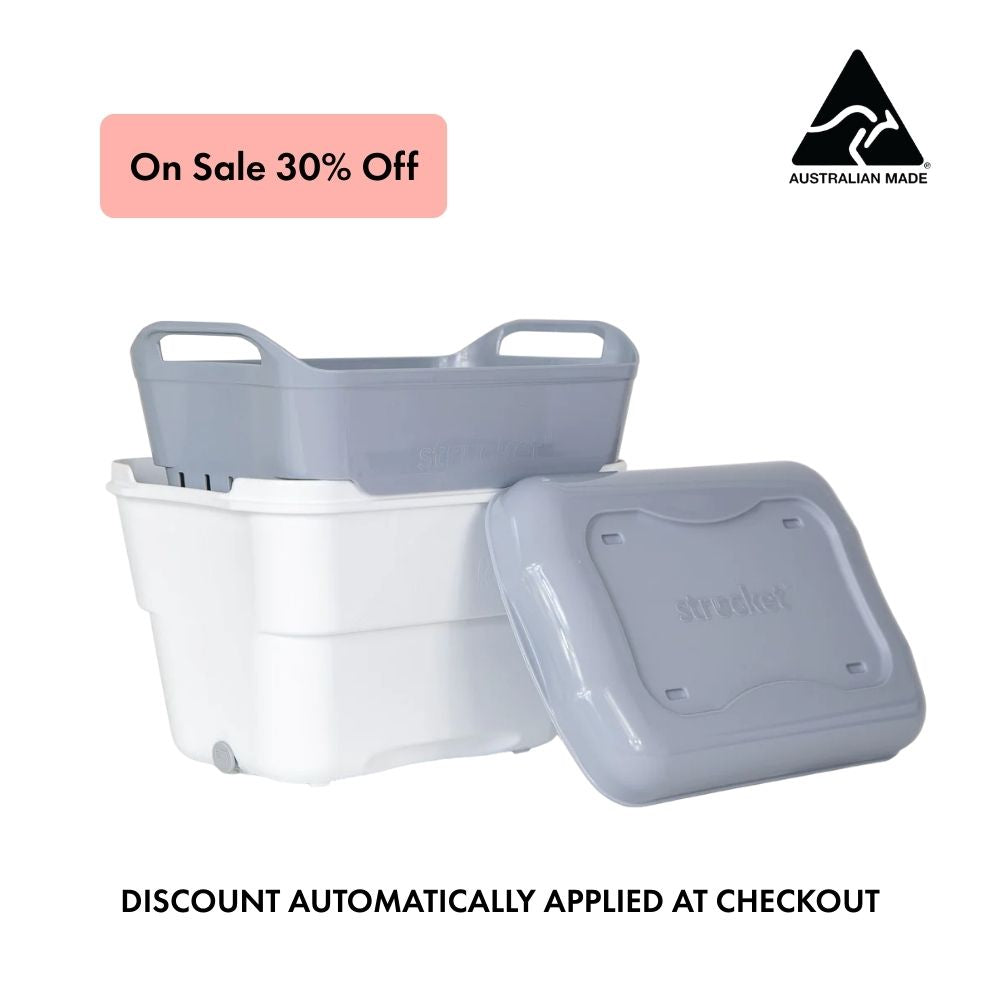 Strucket 4.5L Mini Strainer Bucket with Lid