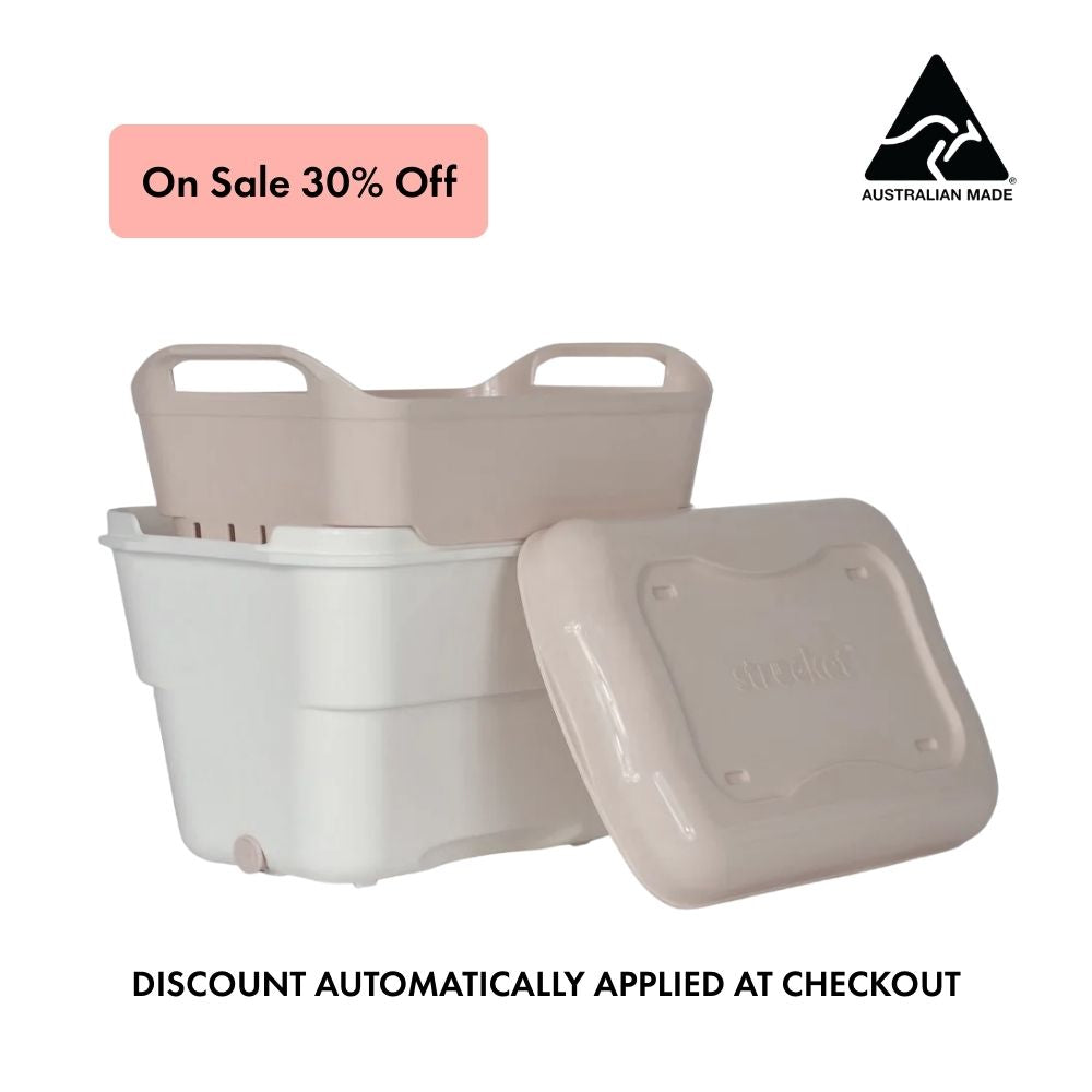 Strucket 4.5L Mini Strainer Bucket with Lid
