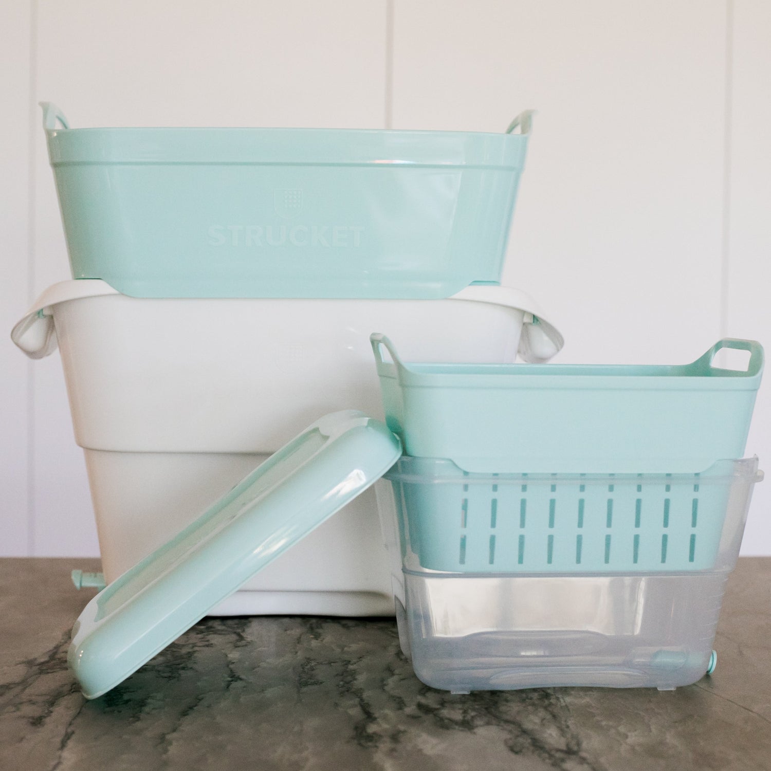 Strucket 19L + Strucket Mini Bundle - Strucket, color_Aqua Bundle