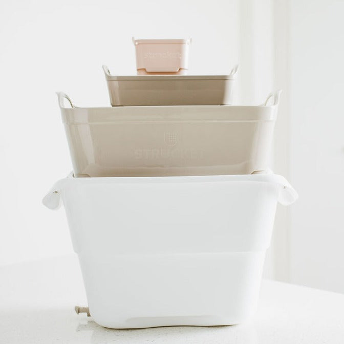 Complete Strucket bundle for kitchen and laundry, color_Sand Bundle