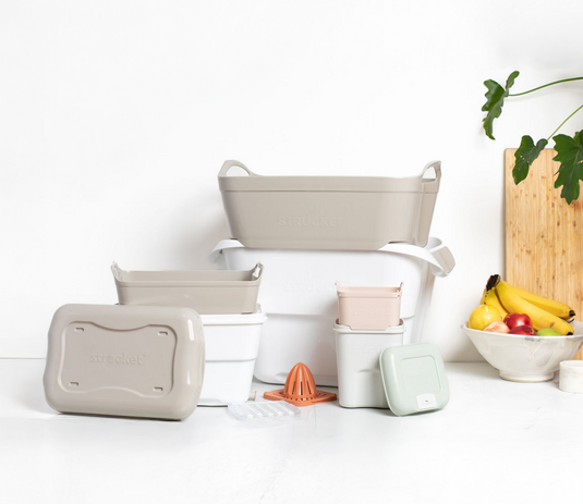 Strucket: Laundry Soaking Bucket | Strainer Draining Bucket