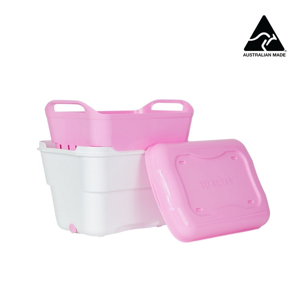 Strucket 4.5L Mini Strainer Bucket with Lid