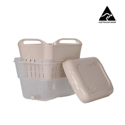 Strucket 4.5L Mini Strainer Bucket with Lid