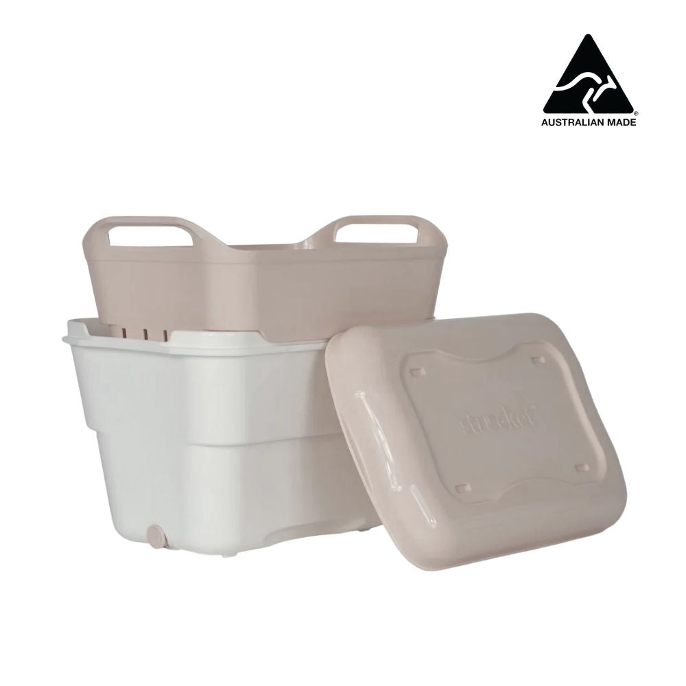 Strucket 4.5L Mini Strainer Bucket with Lid