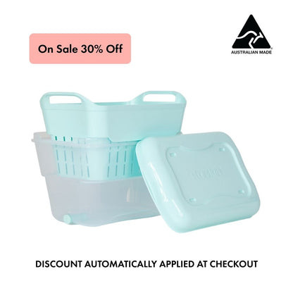 Strucket 4.5L Mini Strainer Bucket with Lid