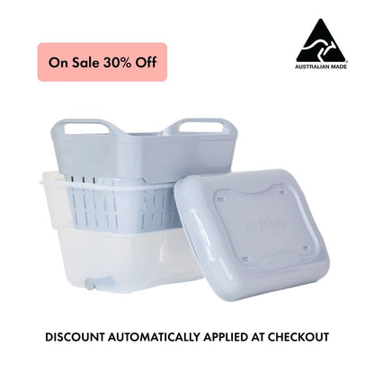 Strucket 4.5L Mini Strainer Bucket with Lid