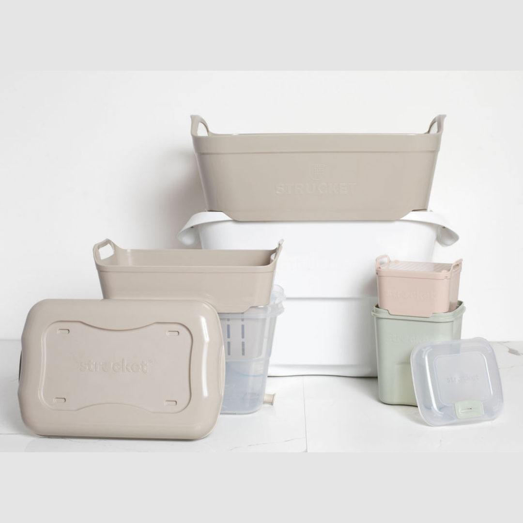 Strucket 19L for soaking and draining laundry, Bundle - 19L + Strucket Mini + Teenie - Strucket