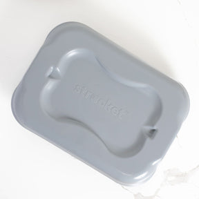 BPA-free and food-grade Strucket lid for safe use, color_Clear / Grey