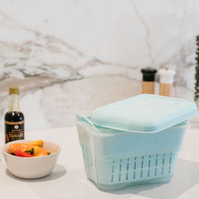 Mix and match Strucket lids for color coordination, color_Clear / Light Green