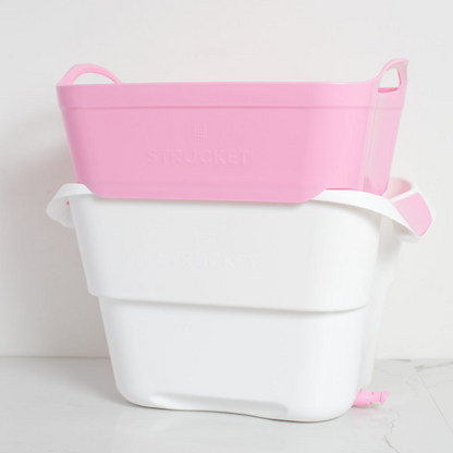 Strucket 19L bucket in sink for household cleaning, 