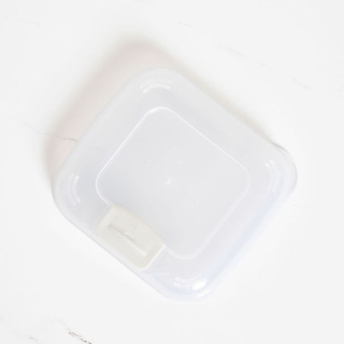 Strucket Teenie spare lid with built-in spout, color_Clear / Light Grey