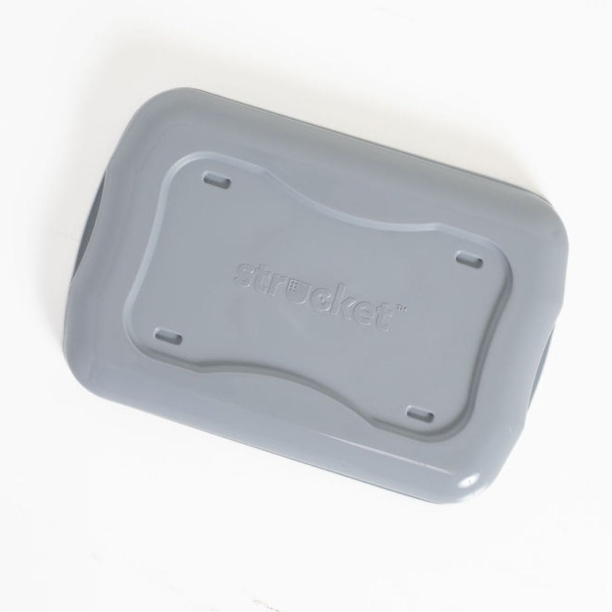 Strucket lid food grade BPA-free and recyclable, color_Clear / Grey